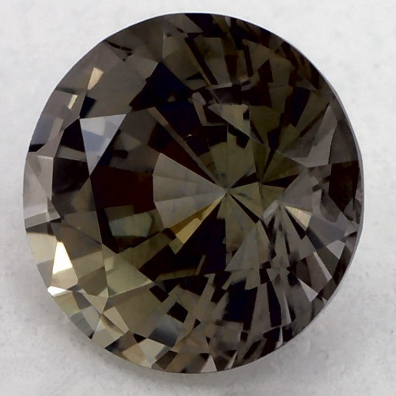 1.13 Carat Round Natural Green Sapphire