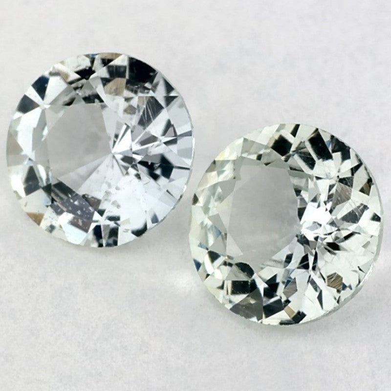 1.55 Carat Round Natural Green Sapphire
