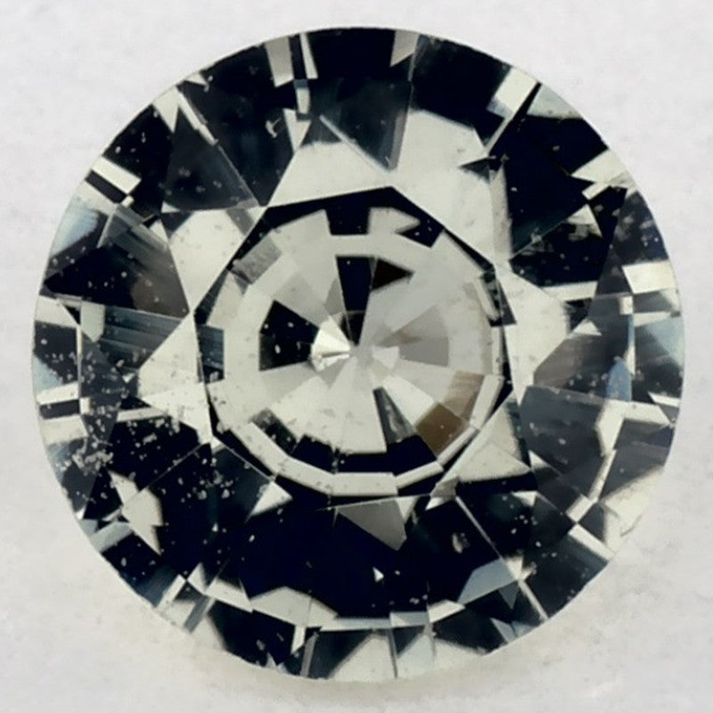 1.58 Carat Round Natural Green Sapphire