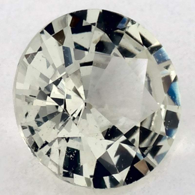 1.58 Carat Round Natural Green Sapphire