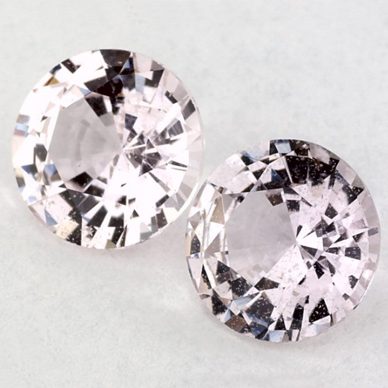 1.71 Carat Round Natural Pink Sapphire