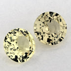 1.74 Carat Round Natural Yellow Sapphire