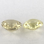 1.74 Carat Round Natural Yellow Sapphire