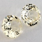 1.82 Carat Round Natural Yellow Sapphire