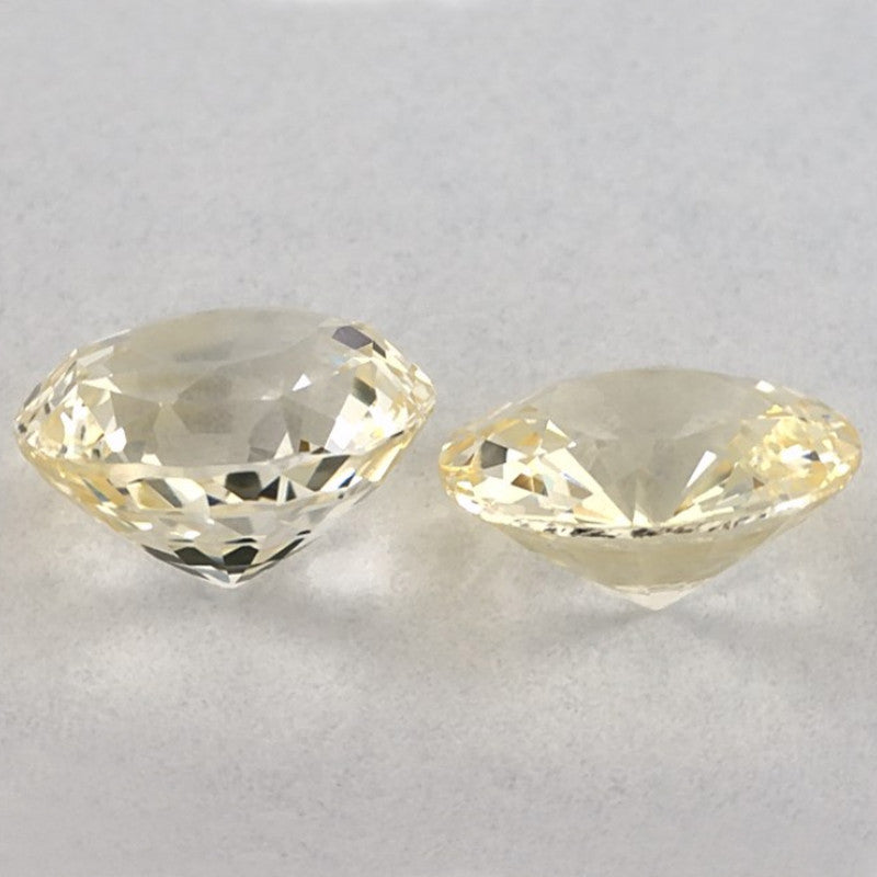 1.82 Carat Round Natural Yellow Sapphire