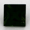0.79 Carat Asscher Natural Green Sapphire