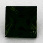 0.79 Carat Asscher Natural Green Sapphire