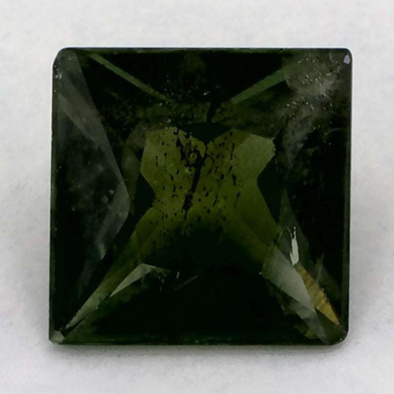 1.03 Carat Asscher Natural Blue Sapphire