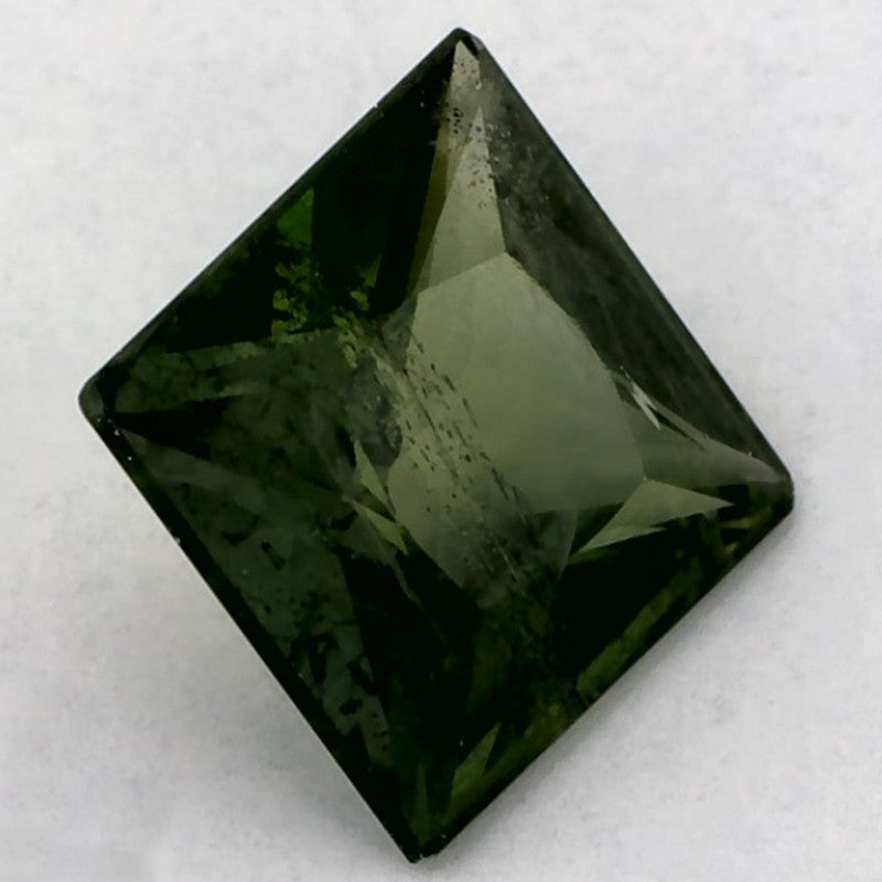 1.03 Carat Asscher Natural Blue Sapphire