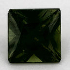 1.24 Carat Asscher Natural Blue Sapphire