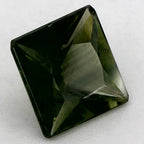 1.24 Carat Asscher Natural Blue Sapphire