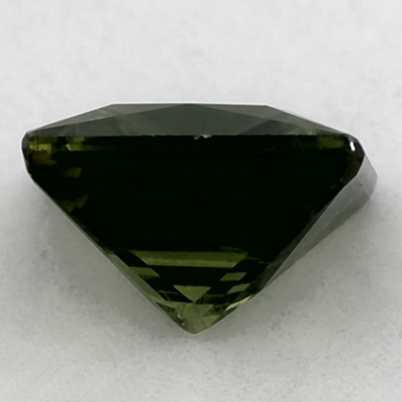 1.24 Carat Asscher Natural Blue Sapphire
