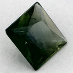 1.04 Carat Asscher Natural Blue Sapphire