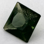 1.19 Carat Princess Natural Green Sapphire