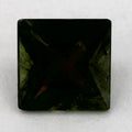 1.25 Carat Princess Natural Green Sapphire