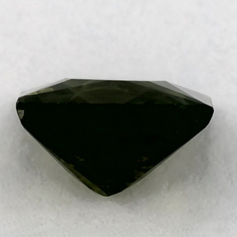 1.25 Carat Princess Natural Green Sapphire