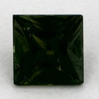 1.29 Carat Asscher Natural Blue Sapphire