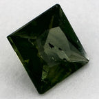 1.29 Carat Asscher Natural Blue Sapphire