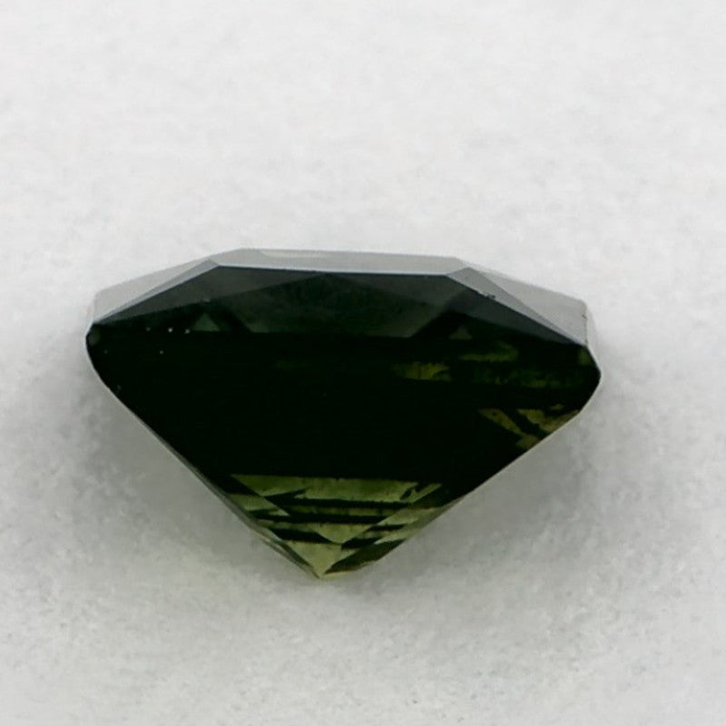 1.29 Carat Asscher Natural Blue Sapphire