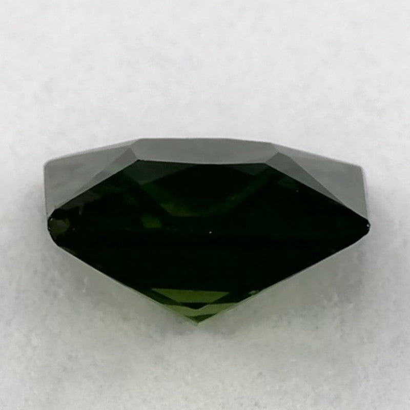 1.01 Carat Asscher Natural Green Sapphire