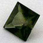 1.36 Carat Asscher Natural Blue Sapphire