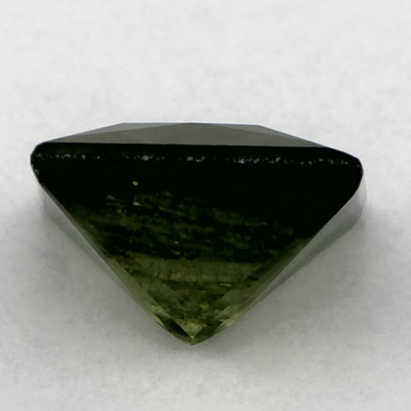 1.36 Carat Asscher Natural Blue Sapphire