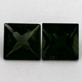 2.20 Carat Princess Natural Green Sapphire