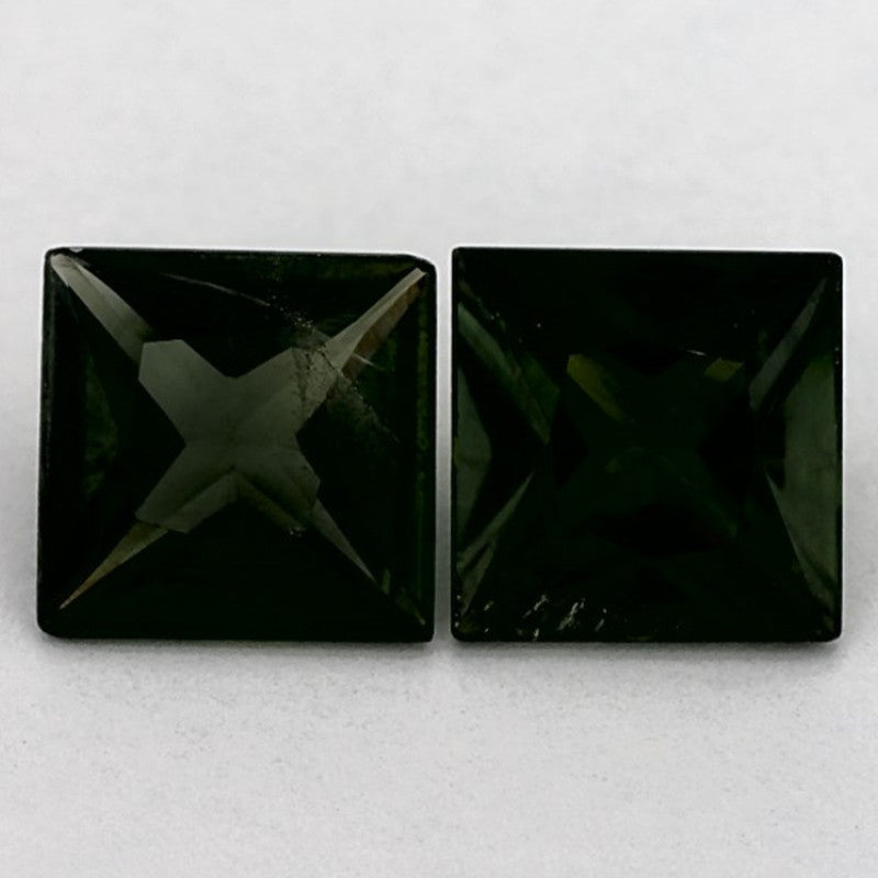 2.20 Carat Princess Natural Green Sapphire