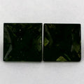 2.61 Carat Asscher Natural Green Sapphire
