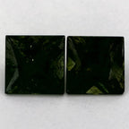 2.61 Carat Asscher Natural Green Sapphire