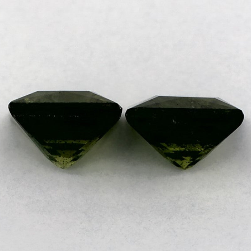 2.61 Carat Asscher Natural Green Sapphire