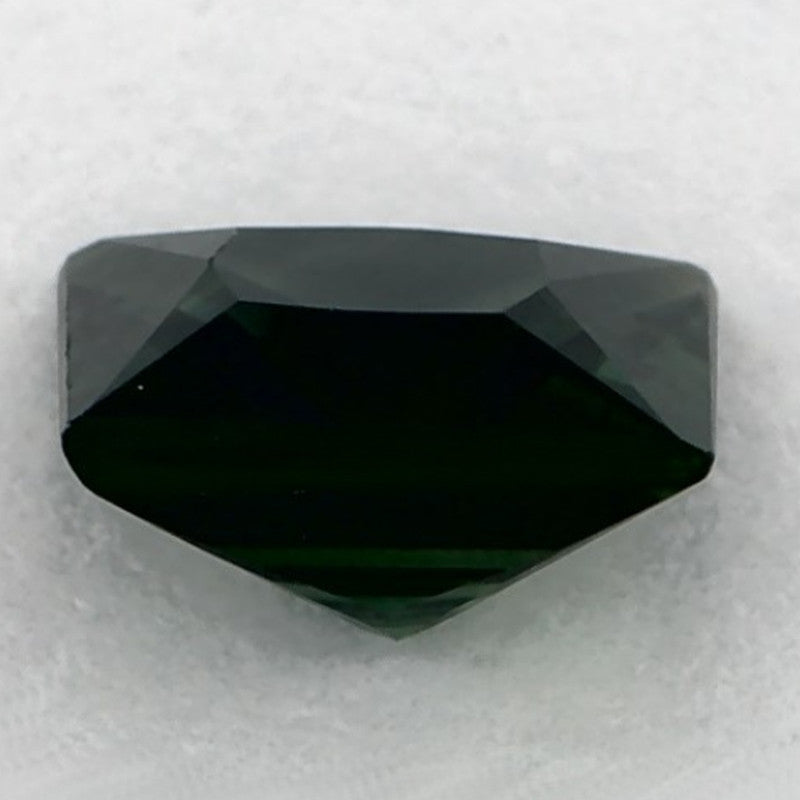 1.11 Carat Asscher Natural Green Sapphire