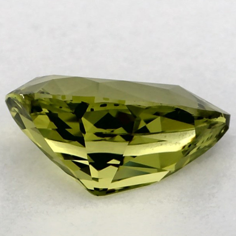 1.17 Carat Pear Natural Green Sapphire