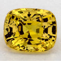 1.52 Carat Cushion Natural Yellow Sapphire