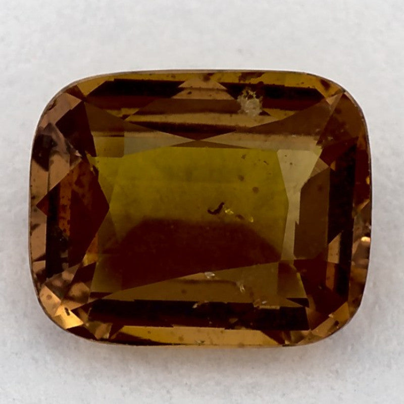 1.71 Carat Cushion Natural Yellow Sapphire
