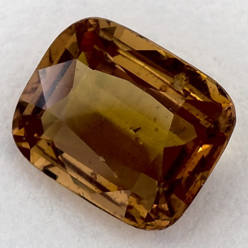 1.71 Carat Cushion Natural Yellow Sapphire