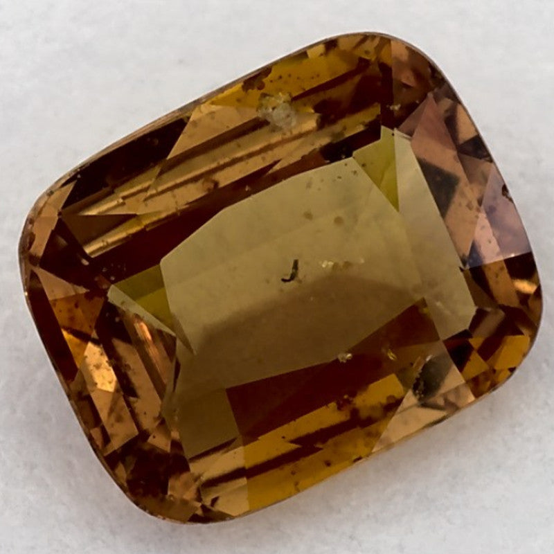 1.71 Carat Cushion Natural Yellow Sapphire