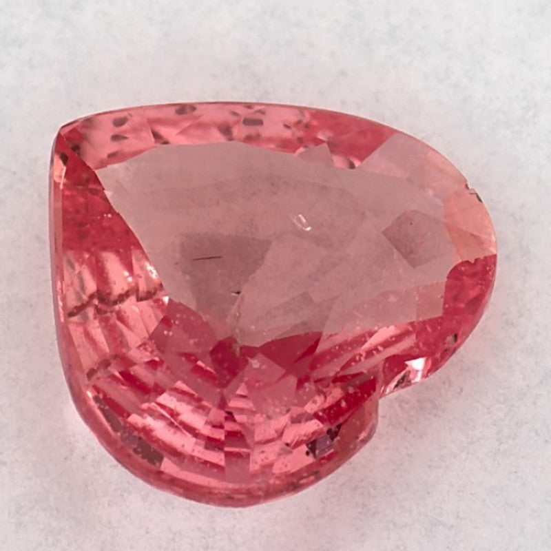 1.41 Carat Heart Natural Pink Sapphire