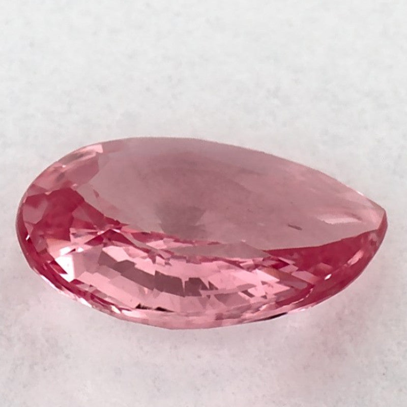 1.06 Carat Pear Natural Pink Sapphire