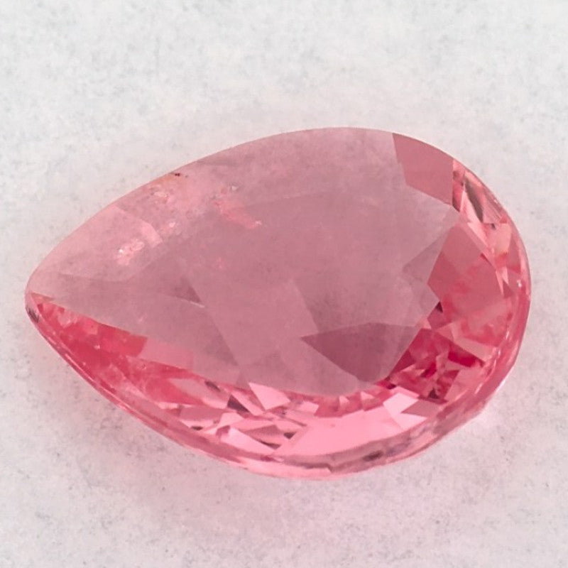 1.14 Carat Pear Natural Pink Sapphire