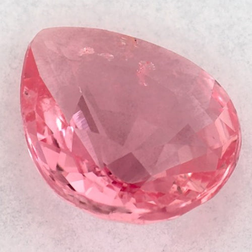 1.14 Carat Pear Natural Pink Sapphire