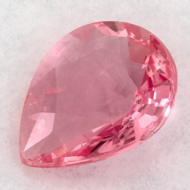 1.14 Carat Pear Natural Pink Sapphire