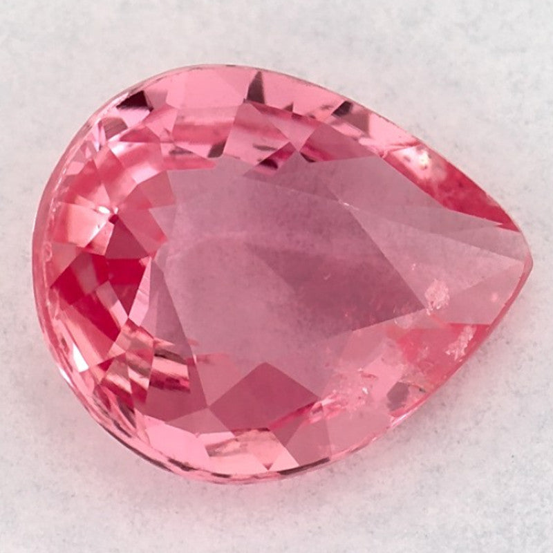 1.14 Carat Pear Natural Pink Sapphire