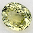 2.01 Carat Oval Natural Green Sapphire