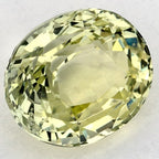 2.01 Carat Oval Natural Green Sapphire