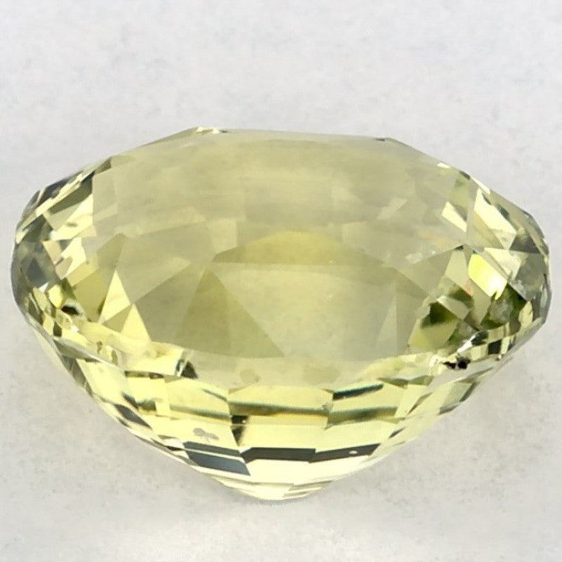 2.01 Carat Oval Natural Green Sapphire
