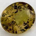 2.01 Carat Oval Natural Green Sapphire