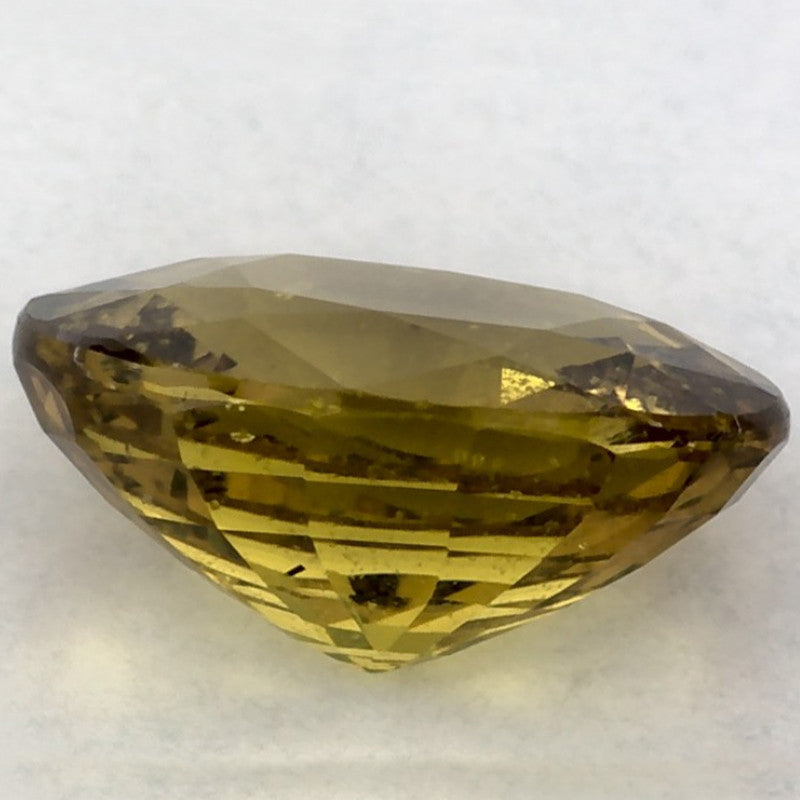2.01 Carat Oval Natural Green Sapphire