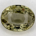 2.08 Carat Oval Natural Green Sapphire