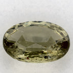2.08 Carat Oval Natural Green Sapphire